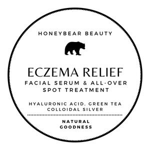 HoneyBear Beauty Eczema Relief Anti-Aging Facial Serum & All-Over Spot Treatment
